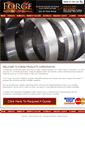 Mobile Screenshot of forgeproducts.com